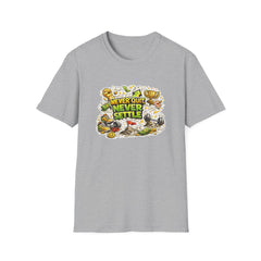 Motivational "Never Quit, Never Settle" Fitness T-Shirt Unisex
