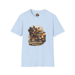 Adventure Buddies T-Shirt Unisex— Dog & Cat Road Trip Graphic Tee