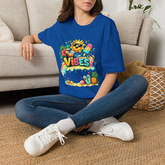 Summer Vibes T-Shirt Unisex — Sunny Popsicle Tropical Graphic Tee