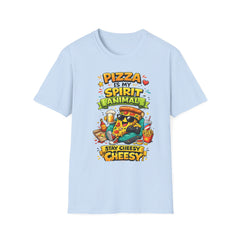 Pizza Is My Spirit Animal Unisex T-Shirt — Funny Pizza Lover Tee