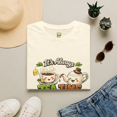 Tea Time Funny Unisex Softstyle T-Shirt