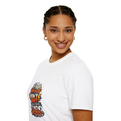 Motivational T-Shirt — "Push Yourself, Don't Quit" Graphic Tee
