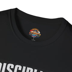 Discipline Today Freedom Tomorrow T-Shirt — Motivational Mountain Quote Tee