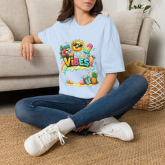 Summer Vibes T-Shirt Unisex — Sunny Popsicle Tropical Graphic Tee