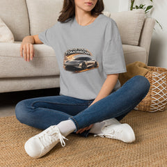 Drive Your Tomorrow T‑Shirt — Futuristic Sports Car Graphic Tee