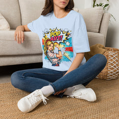 Pop Art! Graphic T-Shirt — Retro Comic Girl Design