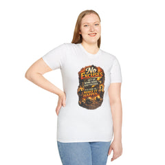 No Excuses T-Shirt — Motivational "Get Up. Work Hard. Stay Focused." Fitness Tee