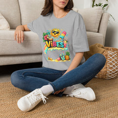 Summer Vibes T-Shirt Unisex — Sunny Popsicle Tropical Graphic Tee